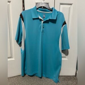 PGA TOUR LIGHT BLUE MENS POLO